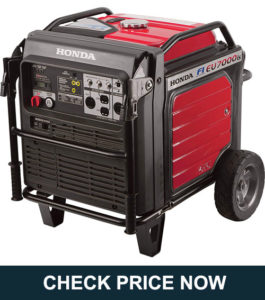 Honda Eu7000is Inverter Generator for Food Stall